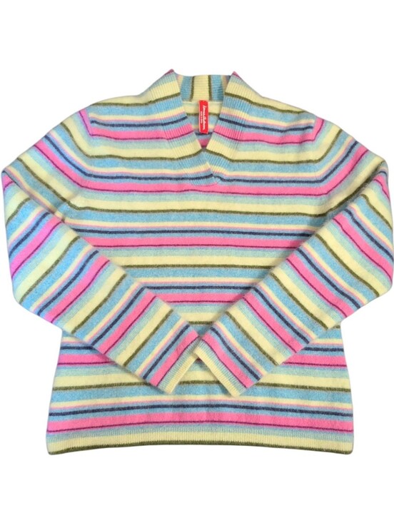 Hanna Andersson Sweaters - Cottagecore Grandmacore Softgirl Dopamine Dressing Cashmere MultiColor Sweater